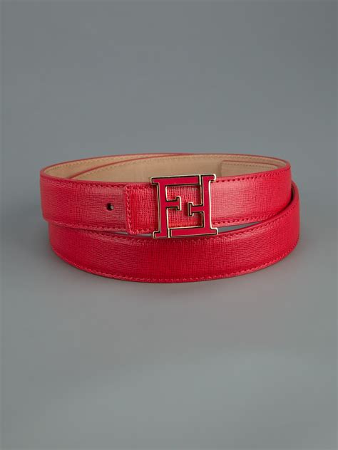 red fendi belt replica